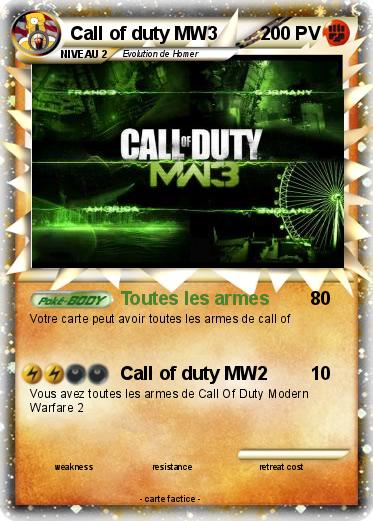 Pokemon Call of duty MW3