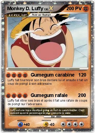 Pokemon Monkey D. Luffy