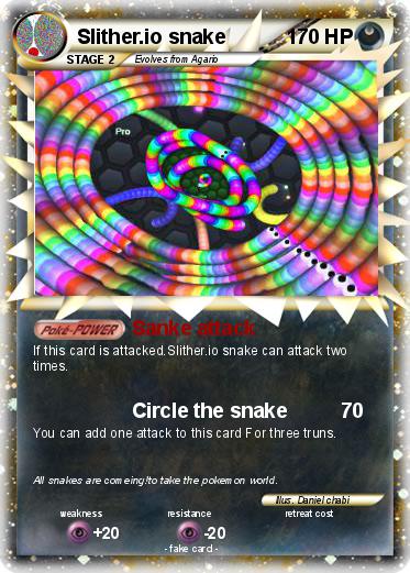 Pokemon Slither.io snake