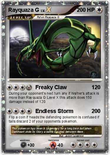 Pokemon Rayquaza G