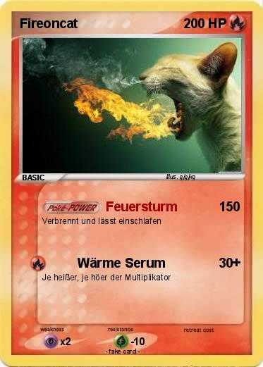 Pokemon Fireoncat