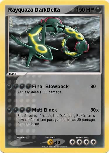 Pokemon Rayquaza DarkDelta