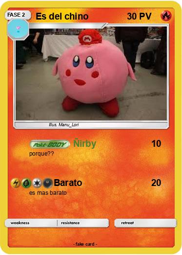 Pokemon Es del chino