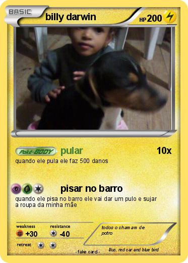 Pokemon billy darwin