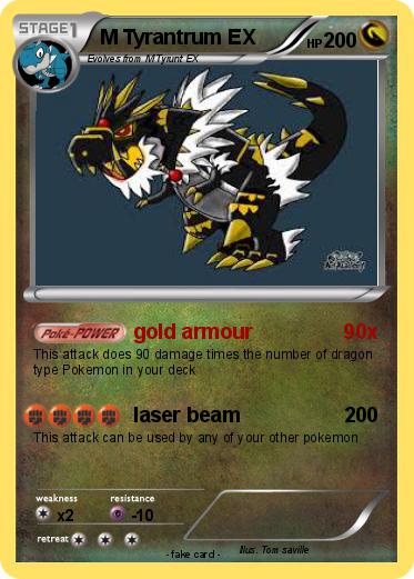 Pokemon M Tyrantrum EX