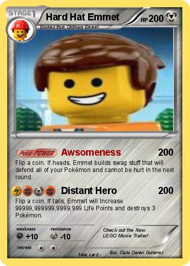 Pokemon Hard Hat Emmet