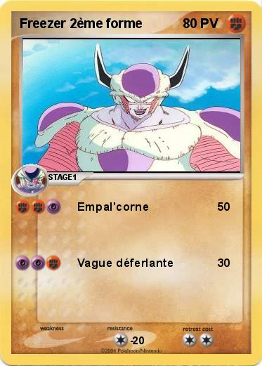 Pokemon Freezer 2ème forme
