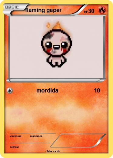 Pokemon flaming gaper