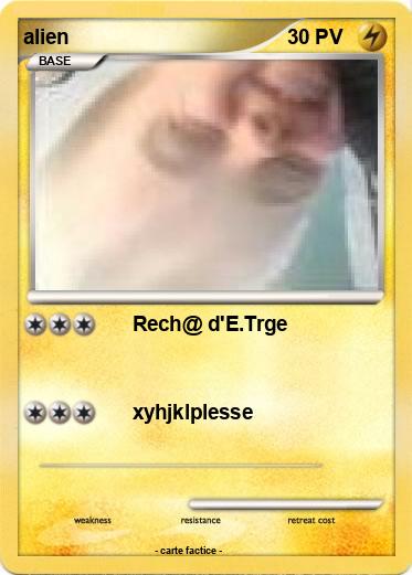 Pokemon alien