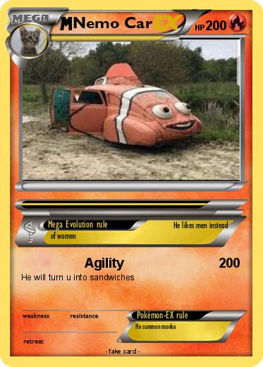 Pokemon Nemo Car