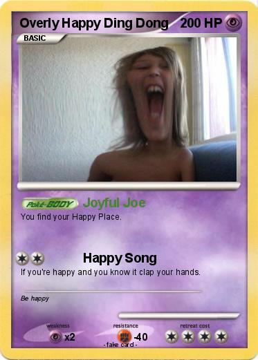 Pokemon Overly Happy Ding Dong