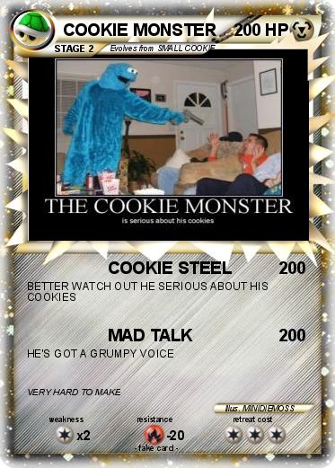 Pokemon COOKIE MONSTER