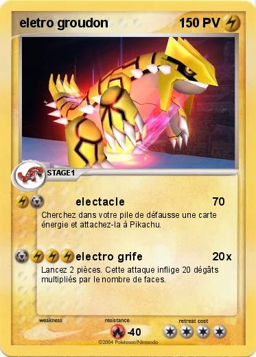 Pokemon eletro groudon