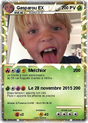 Pokemon Gasparou EX