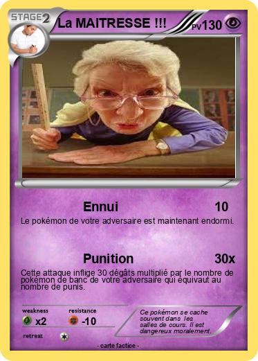 Pokemon La MAITRESSE !!!