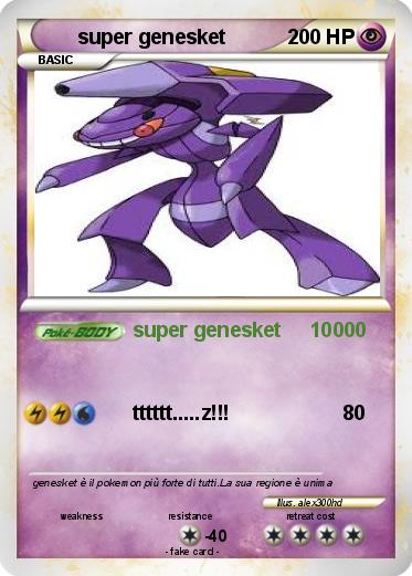 Pokemon super genesket