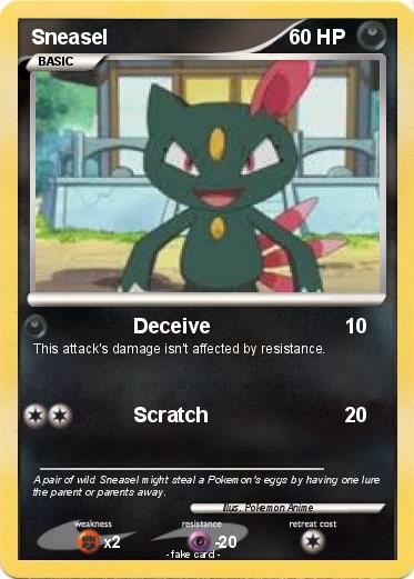 Pokemon Sneasel