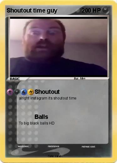 Pokemon Shoutout time guy
