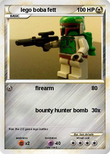 Pokemon lego boba fett