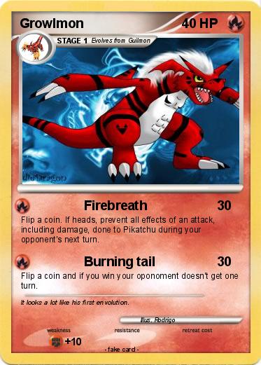 Pokemon Growlmon