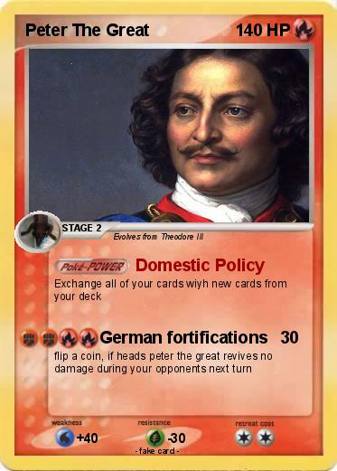 Pokemon Peter The Great