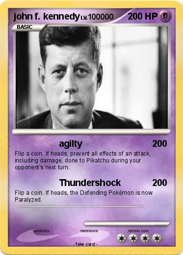 Pokemon john f. kennedy