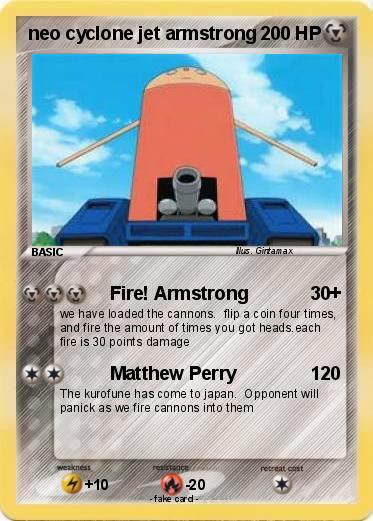 Pokemon neo cyclone jet armstrong