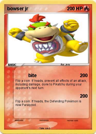 Pokemon bowser jr