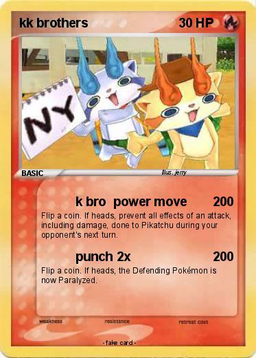 Pokemon kk brothers