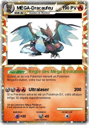Pokemon MÉGA-Dracaufeu