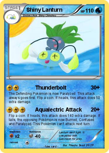 Pokemon Shiny Lanturn