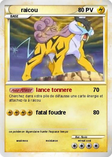 Pokemon raicou