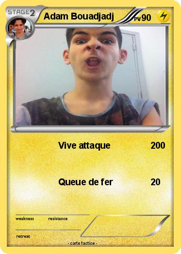 Pokemon Adam Bouadjadj