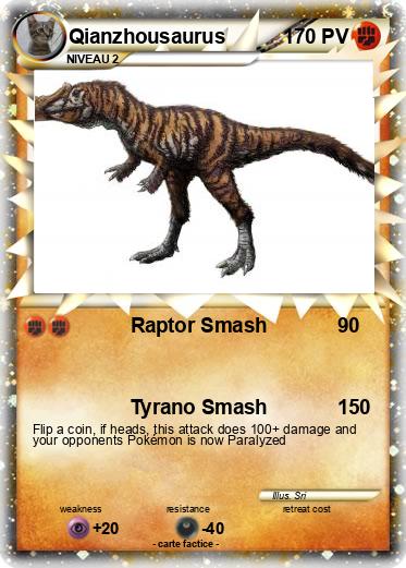 Pokemon Qianzhousaurus