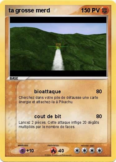 Pokemon ta grosse merd 