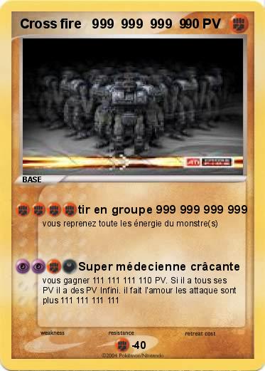 Pokemon Cross fire   999  999  999  9 