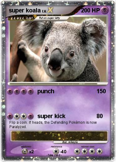 Pokemon super koala