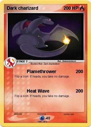 Pokemon Dark charizard