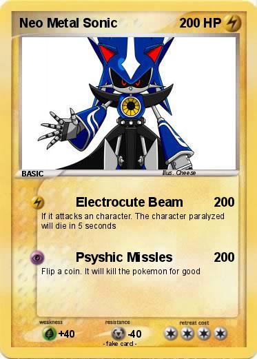 Pokemon Neo Metal Sonic