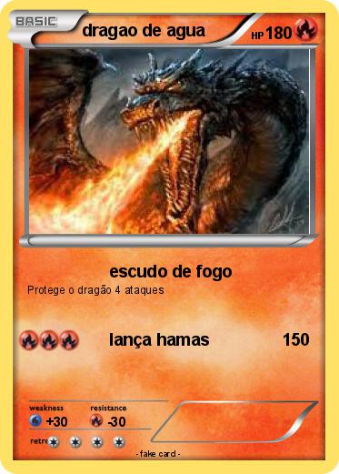 Pokemon dragao de agua