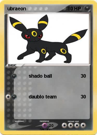 Pokemon ubraeon