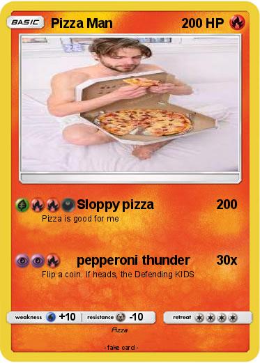 Pokemon Pizza Man