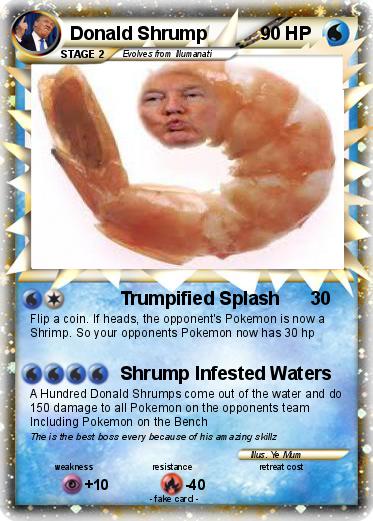 Pokemon Donald Shrump