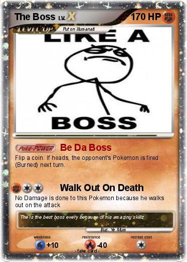 Pokemon The Boss