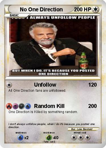 Pokemon No One Direction