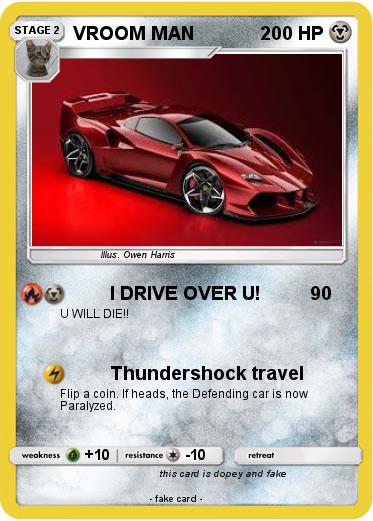 Pokemon VROOM MAN