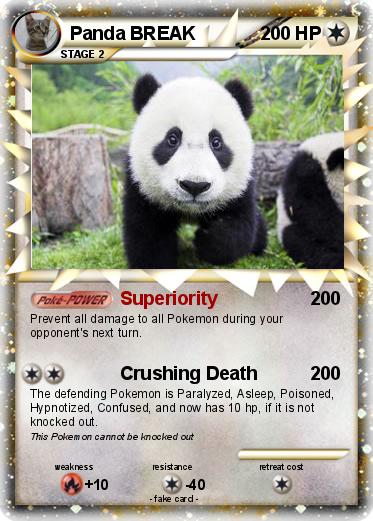 Pokemon Panda BREAK