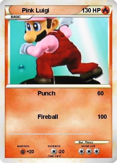 Pokemon Pink Luigi
