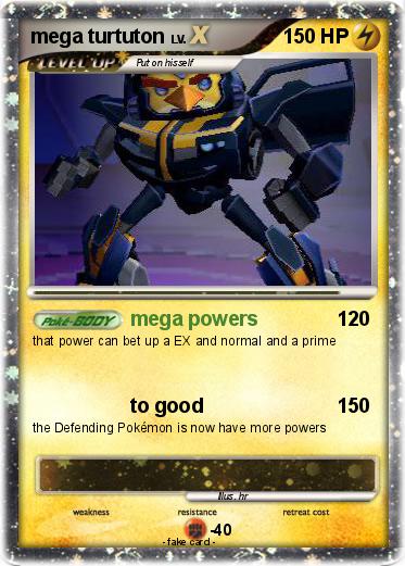 Pokemon mega turtuton