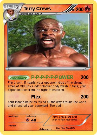 Pokemon Terry Crews